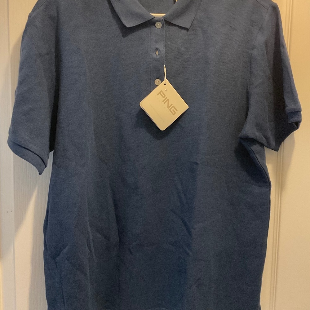 PING MEN’S GOLF SHIRT NWT - Medium